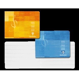 Clairefontaine - Musique des Écritures 220x170mm 48 pages 90gr assortis | 10 pièces