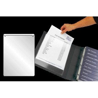 Djois - Insteektas U-map 158x220mm zelfklevend PP transparant 10 stuks