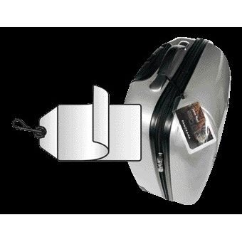 Djois - Label bagage 11120 72x123mm met nylonkoord transparant 10 stuks