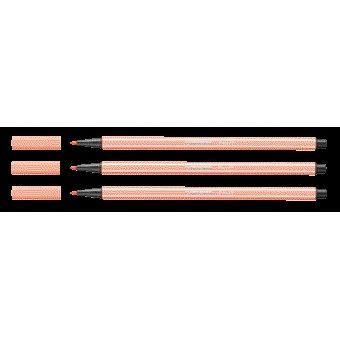 Stabilo - Filzstift Pen 68/26 medium apricot | 10 Stück