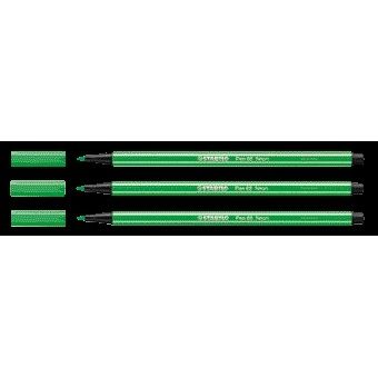 Stabilo - Viltstift Pen 68/033 medium neon groen | 10 stuks