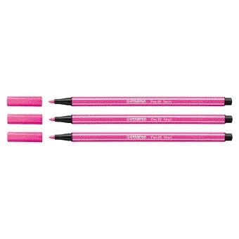 STABILO - Filzstift 68/056 mittel neonpink | 10 Stück