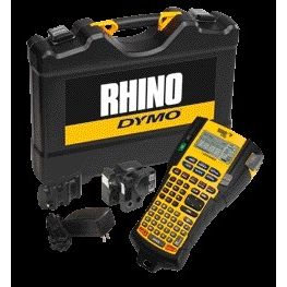 Dymo - Etikettendrucker Rhino 5200 Industrial ABC 19mm gelb im Koffer