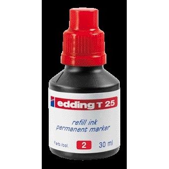 Edding - Filzstifttinte T25 rot