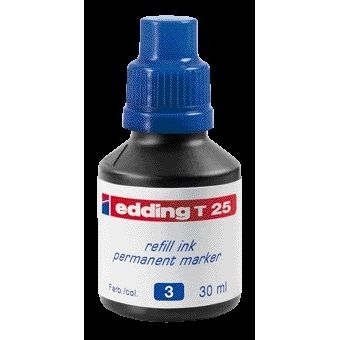 Edding - Filzstifttinte T25 blau | 10 Stück
