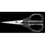 Quantore - Ciseaux 140mm + manche plastique noir | 12 pièces