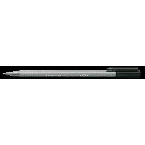 Staedtler - Fineliner Triplus 334 schwarz 0,3mm | 10 Stück