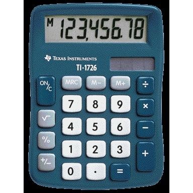Texas Instruments - Rekenmachine texas ti-1726 super view