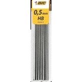 Bic - Bleistiftmine HB 0,5 mm Tube mit 12 Stück