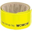 Wowow - Sangle Snap Wrap Reflomax, jaune, 38 x 3 cm, boîte de 2