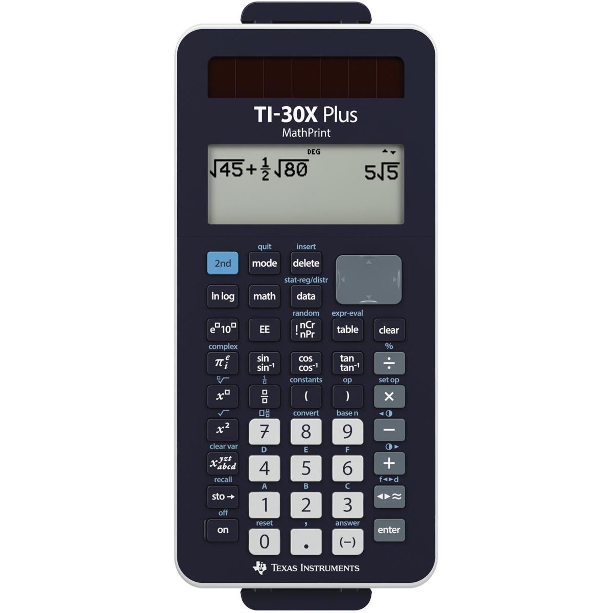 Texas Instruments - Texas TI-30X Plus MathPrint wetenschappelijke rekenmachine