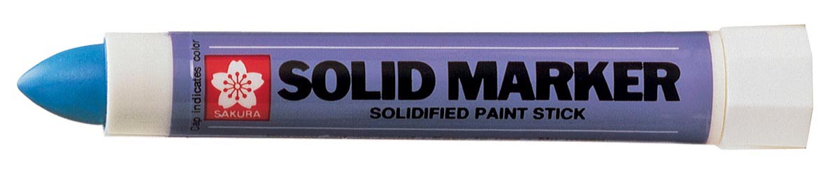 Sakura - Markierstift Solid Marker blau, breite Spitze