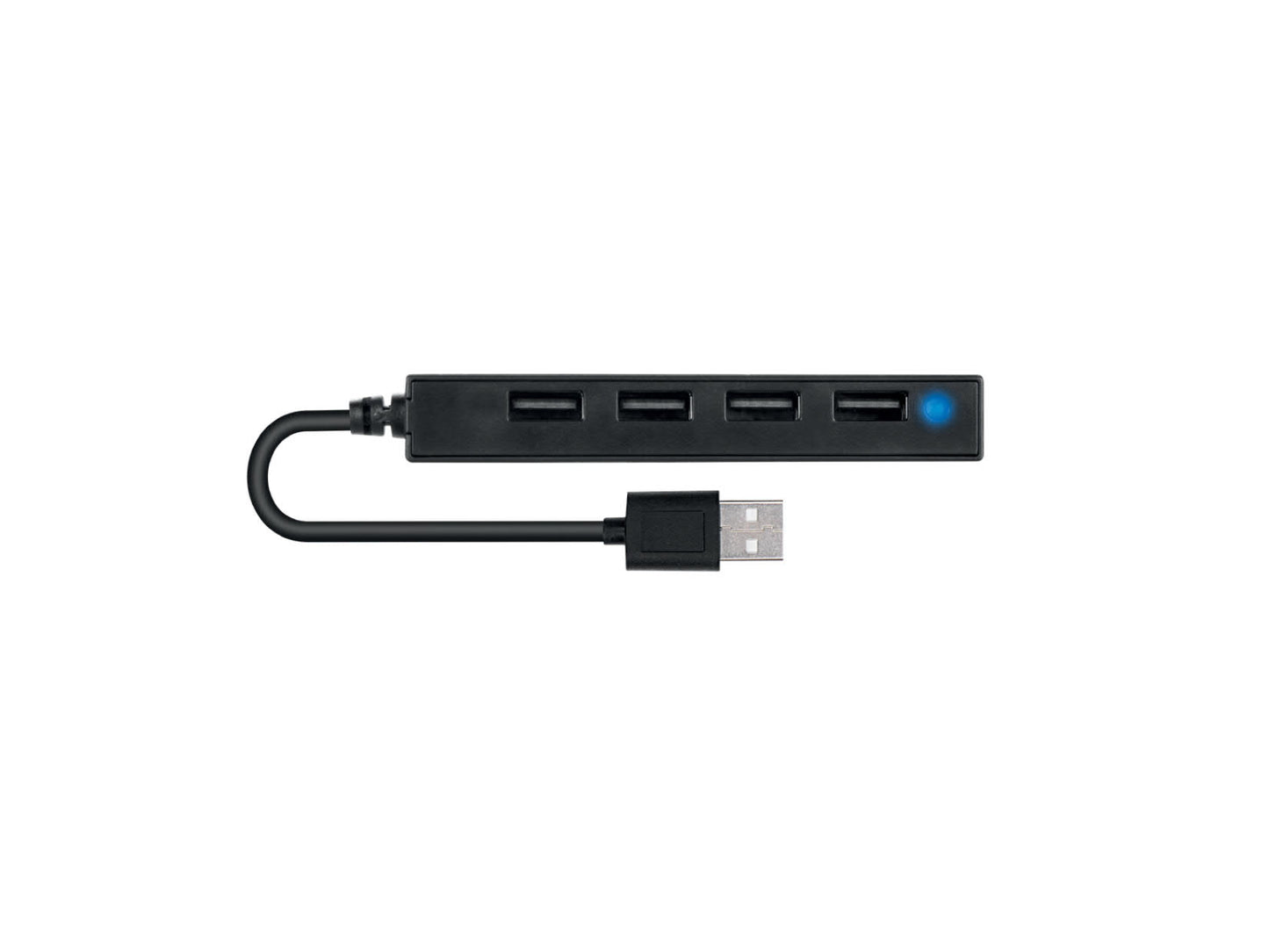CONCEPTRONIC - HUBBIES05B interface hub USB 2.0 480 Mbit/s Zwart
