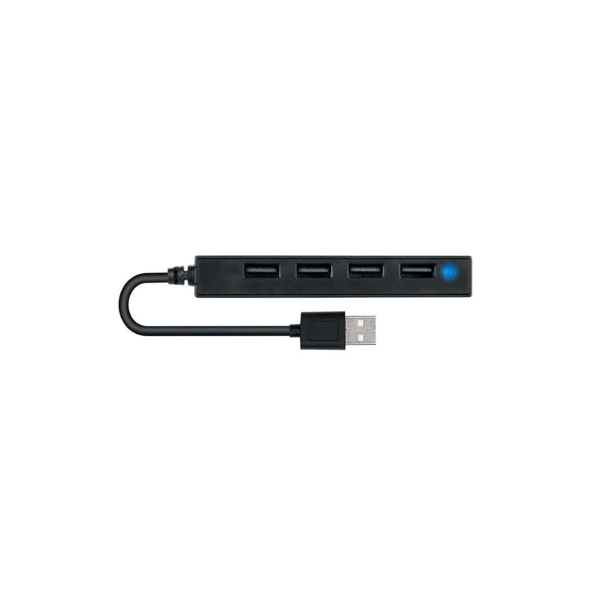CONCEPTRONIC - HUBBIES05B interface hub USB 2.0 480 Mbit/s Zwart