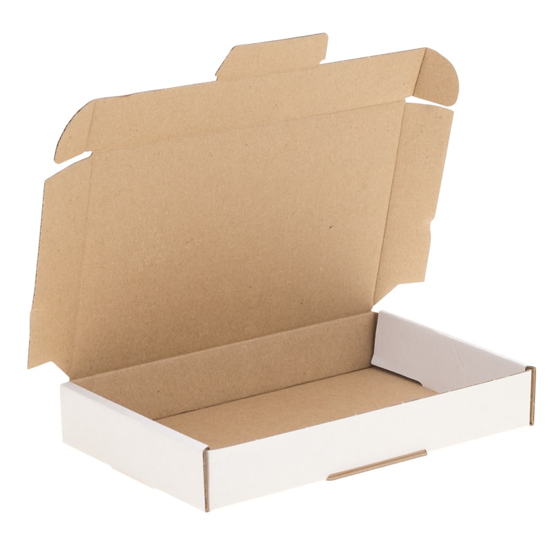 VIV! - Briefkastenboxen 221 x 155 x 28 mm (A5-Format) weiß | 50 Stück