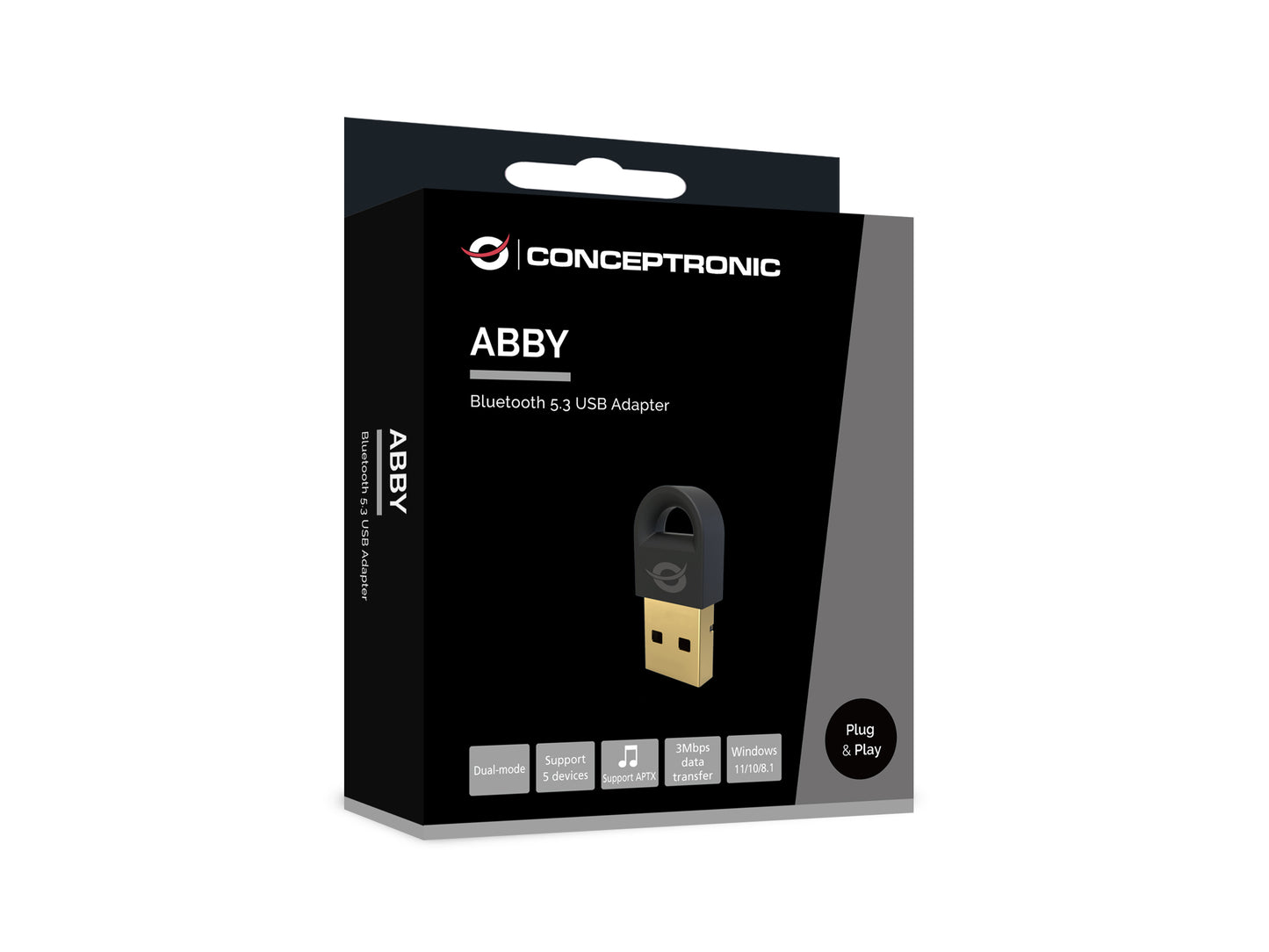 CONCEPTRONIC - ABBY16B netwerkkaart Bluetooth 3 Mbit/s