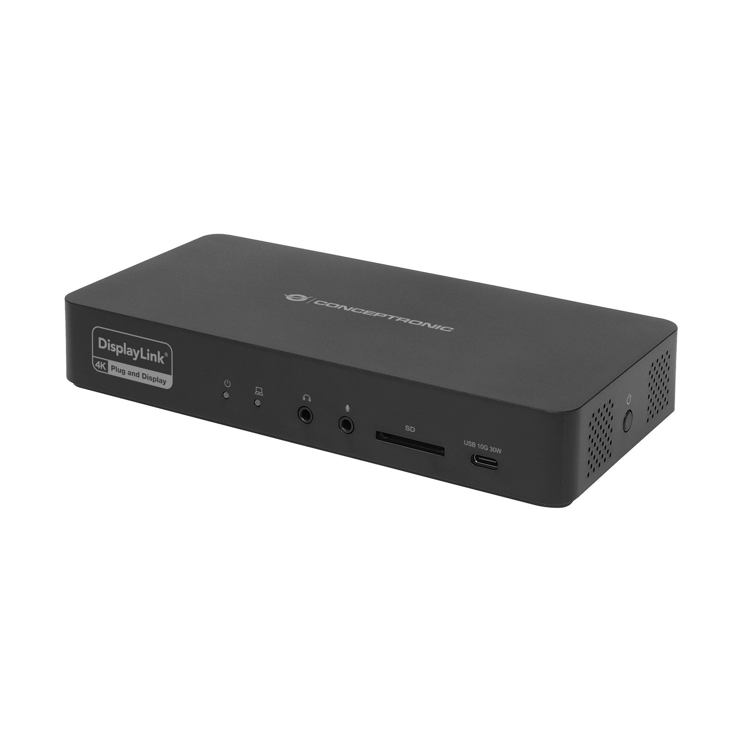 CONCEPTRONIC - DONN31B laptop dock poortreplicator Bedraad USB 3.2 Gen 2 (3.1 Gen 2) Type-C Zwart