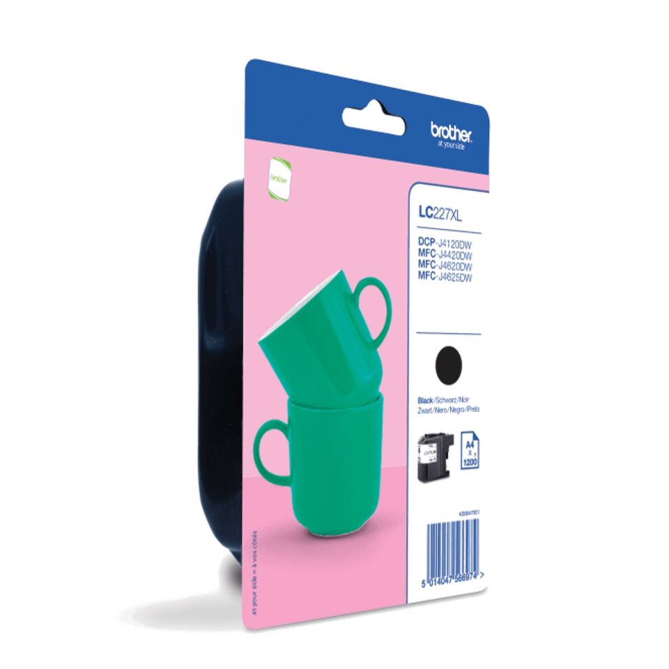 Brother - LC227XLBKBP inktcartridge 1 stuk(s) Origineel Zwart