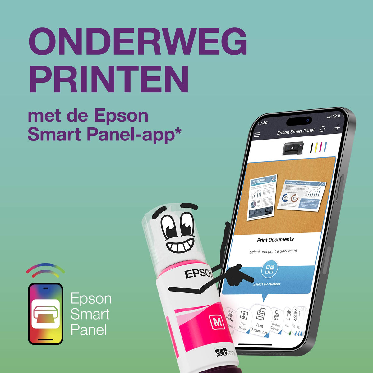 Epson - EcoTank ET-15000 A3+ multifunctionele Wi-Fi-printer met inkttank, inclusief tot 3 jaar inkt