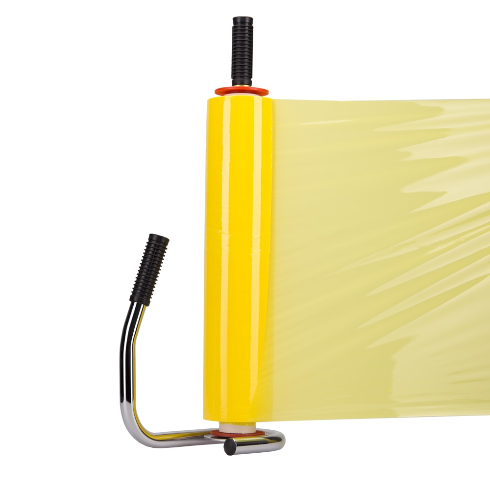 Klika - Film d'emballage manuel 23 microns 50 cm x 300 mètres jaune