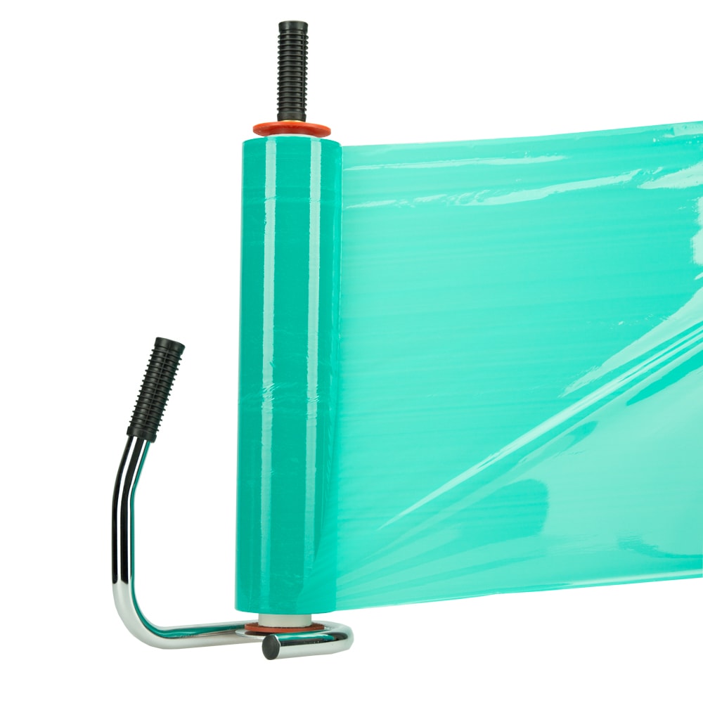 Klika - Film d'emballage manuel 23 microns 50 cm x 300 mètres vert