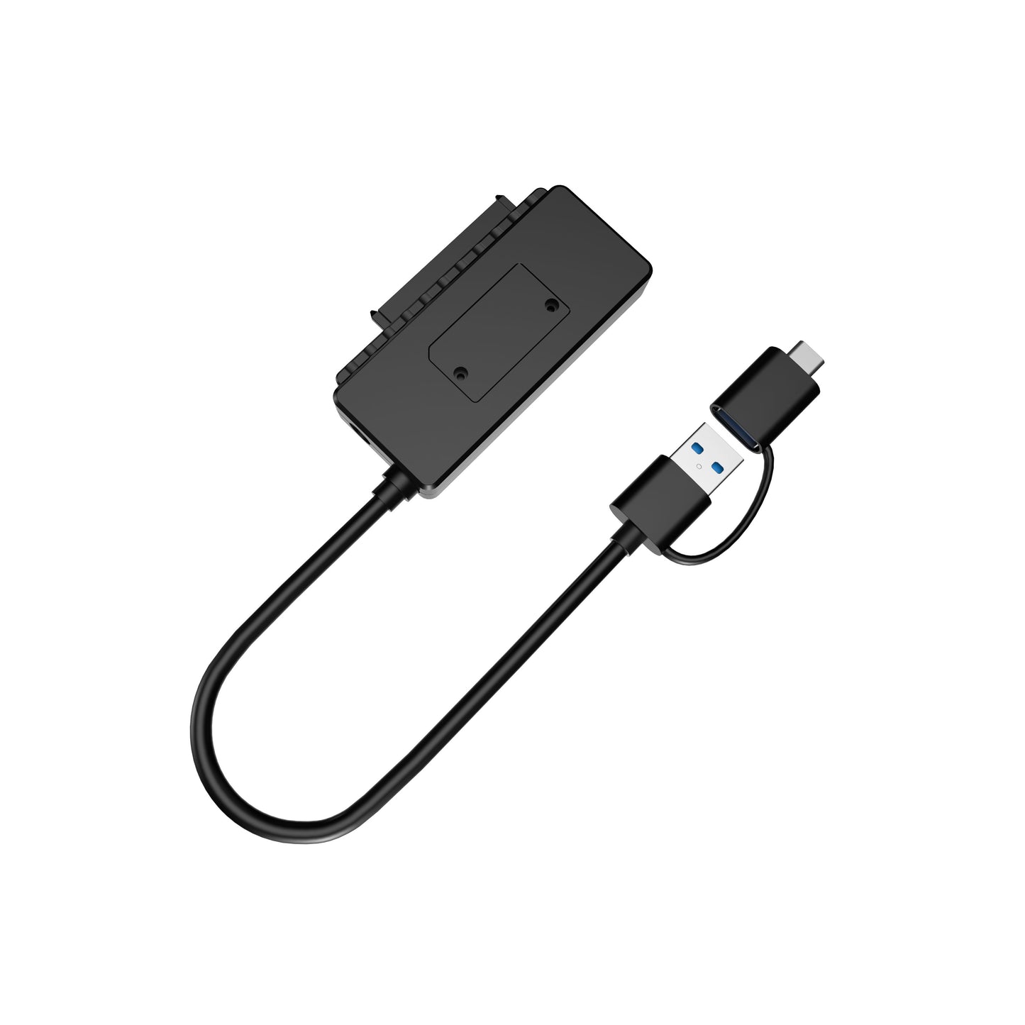 CONCEPTRONIC - ABBY21B tussenstuk voor kabels USB Type-A SATA 22-pin Zwart