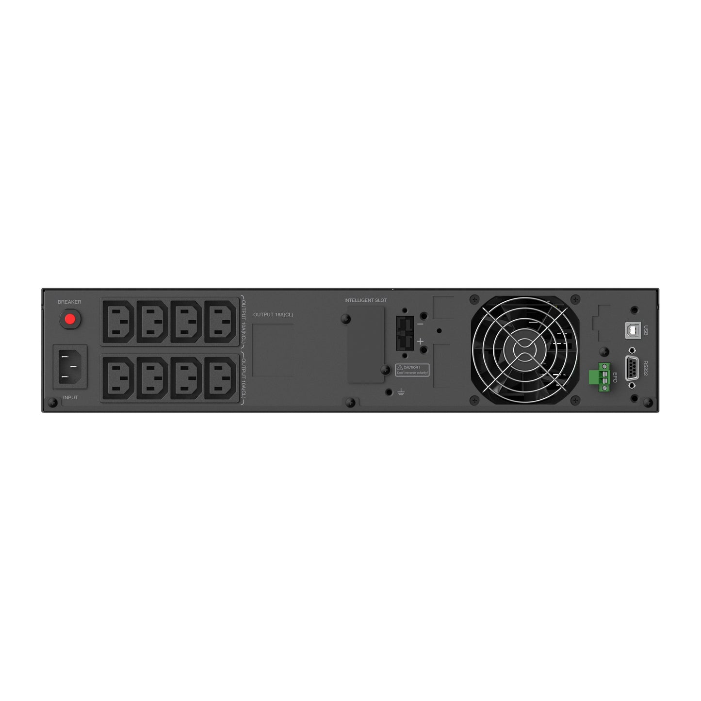 CONCEPTRONIC - ZEUS51E2K UPS Dubbele conversie (online) 2 kVA 2000 W 8 AC-uitgang(en)