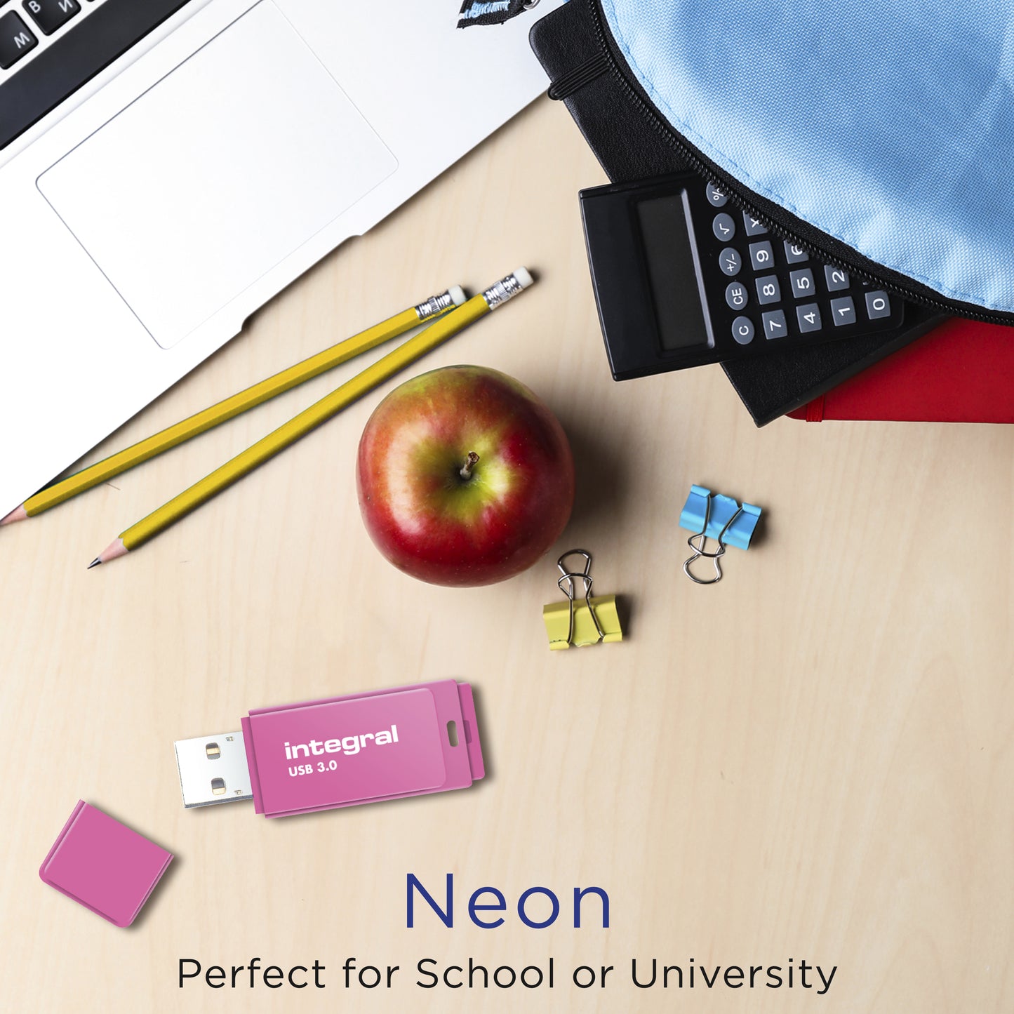 Integral - INFD32GBNEONPK3.0 USB flash drive 32 GB USB Type-A 3.2 Gen 1 (3.1 Gen 1) Roze