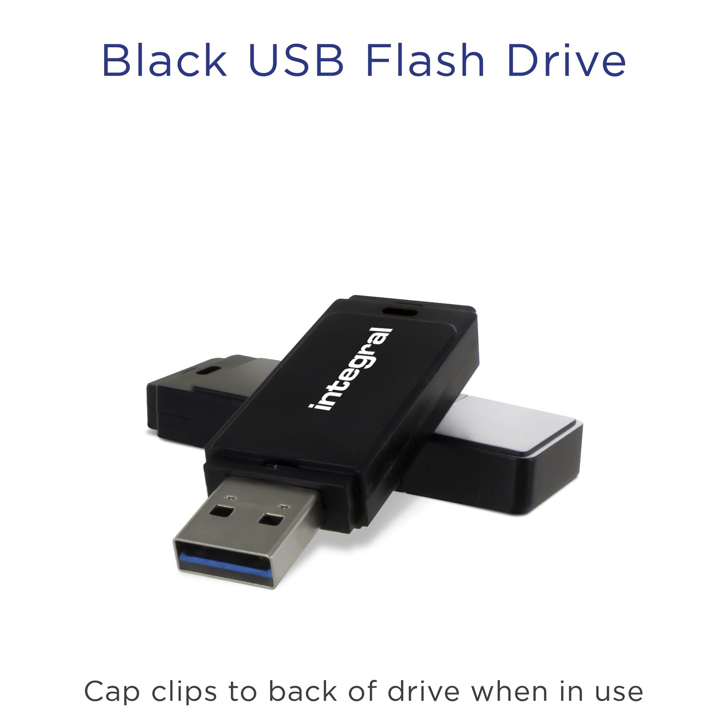 Integral - INFD64GBBLK USB flash drive 64 GB USB Type-A 2.0 Zwart