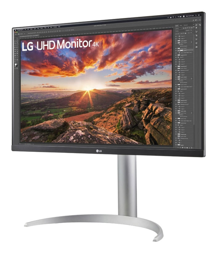 LG - 27UP850K-W.AEU monitor computer monitor 68,6 cm (27) 3840 x 2160 Pixels 4K Ultra HD LED Zwart
