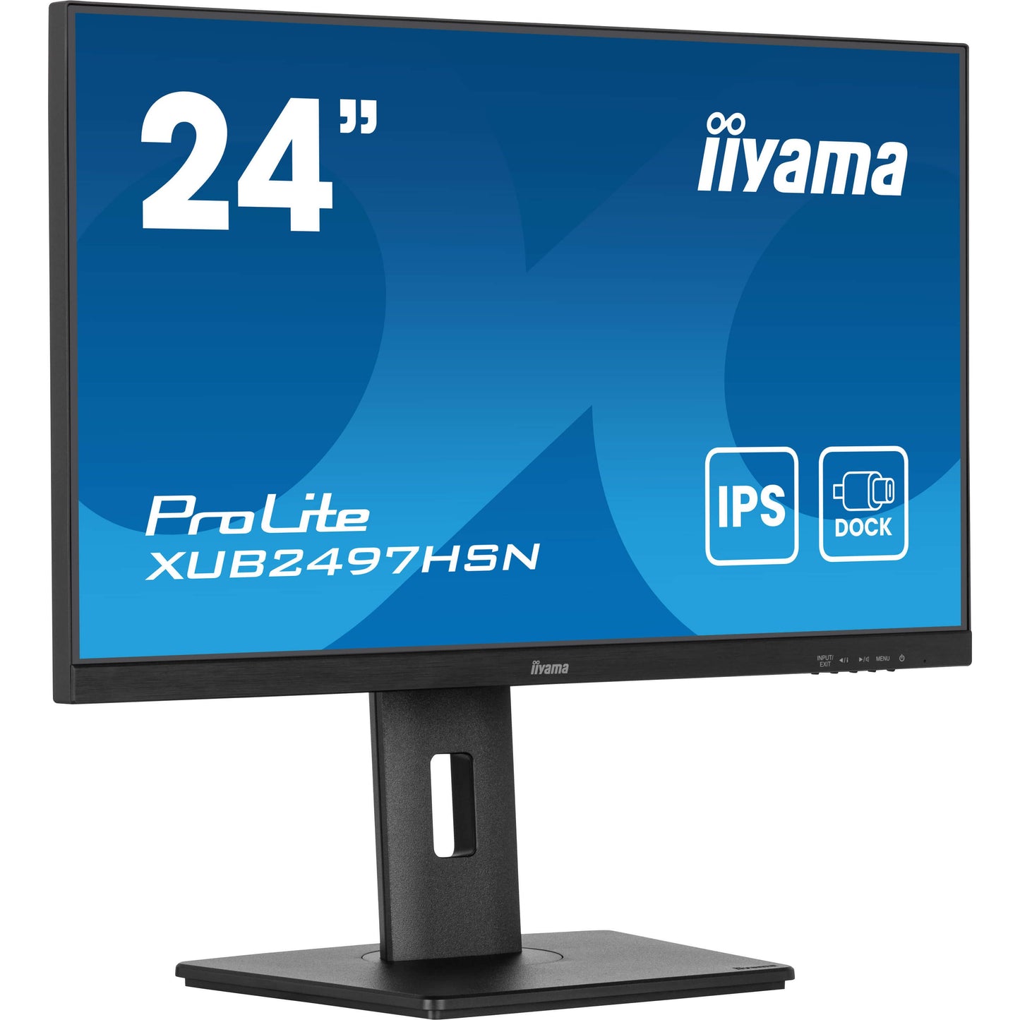IIYAMA - ProLite XUB2497HSN-B2 computer monitor 60,5 cm (23.8) 1920 x 1080 Pixels Full HD LED Zwart