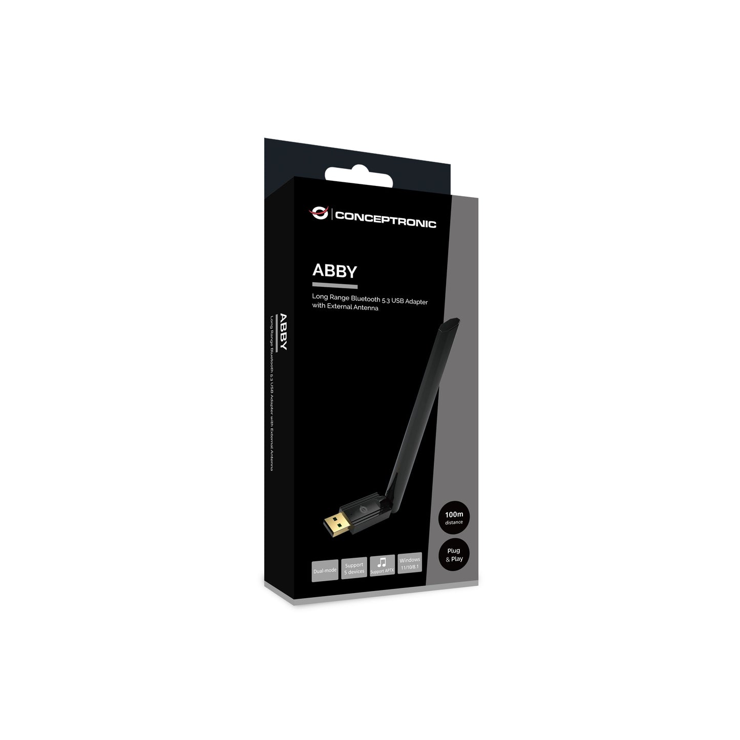 CONCEPTRONIC - ABBY17B netwerkkaart Intern Bluetooth 3 Mbit/s