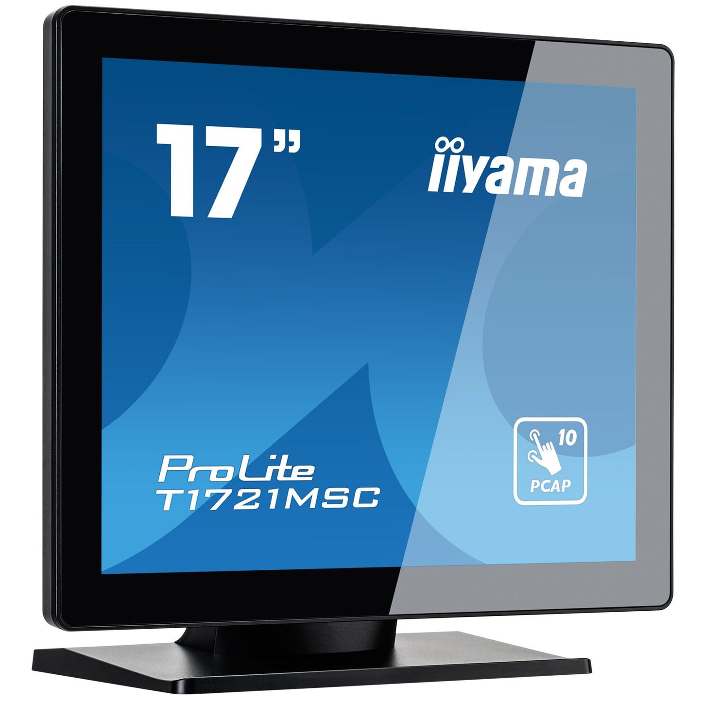 IIYAMA - ProLite T1721MSC-B2 computer monitor 43,2 cm (17) 1280 x 1024 Pixels SXGA LED Touchscreen Tafelblad Zwart