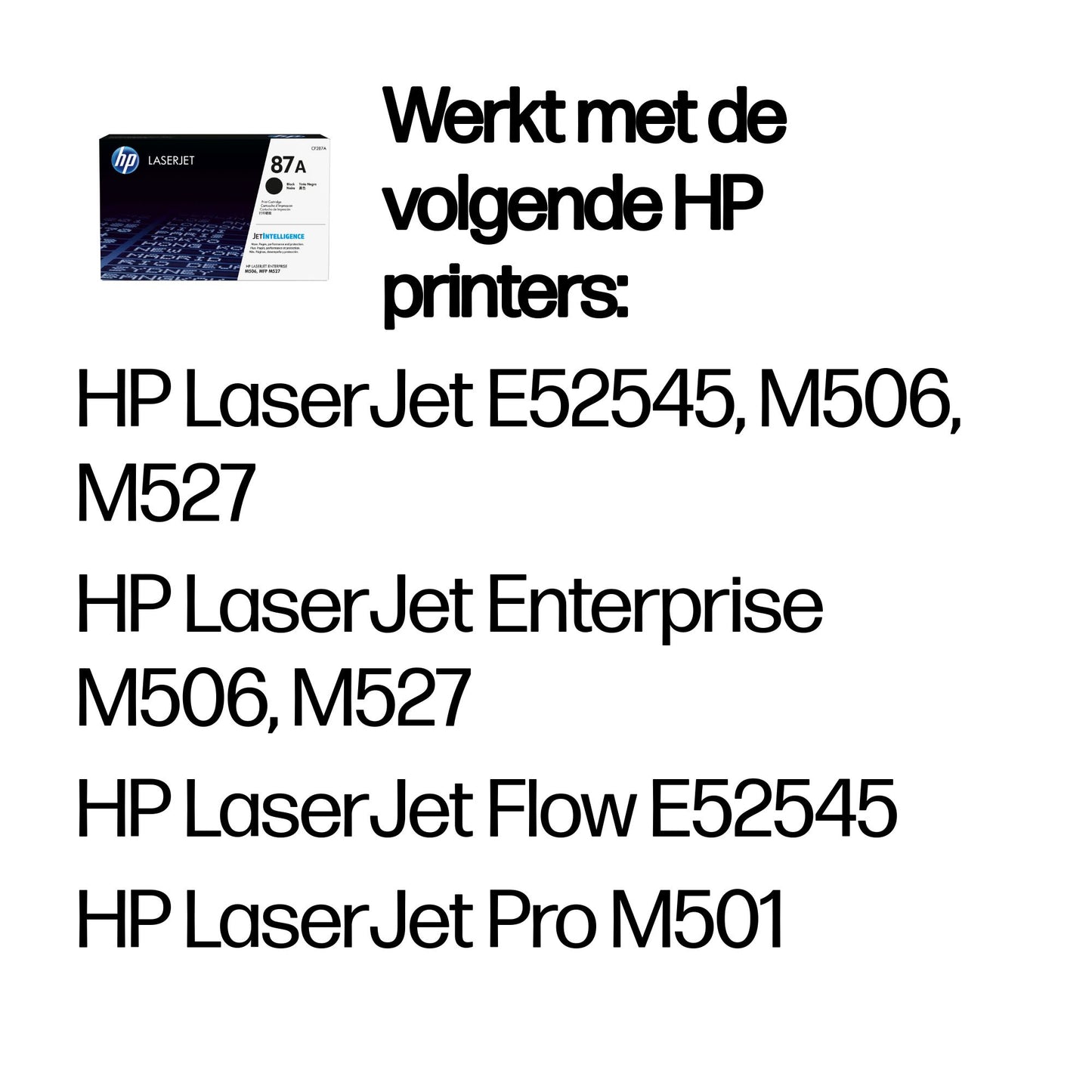 HP - Tonerkartusche cf287a 87a schwarz