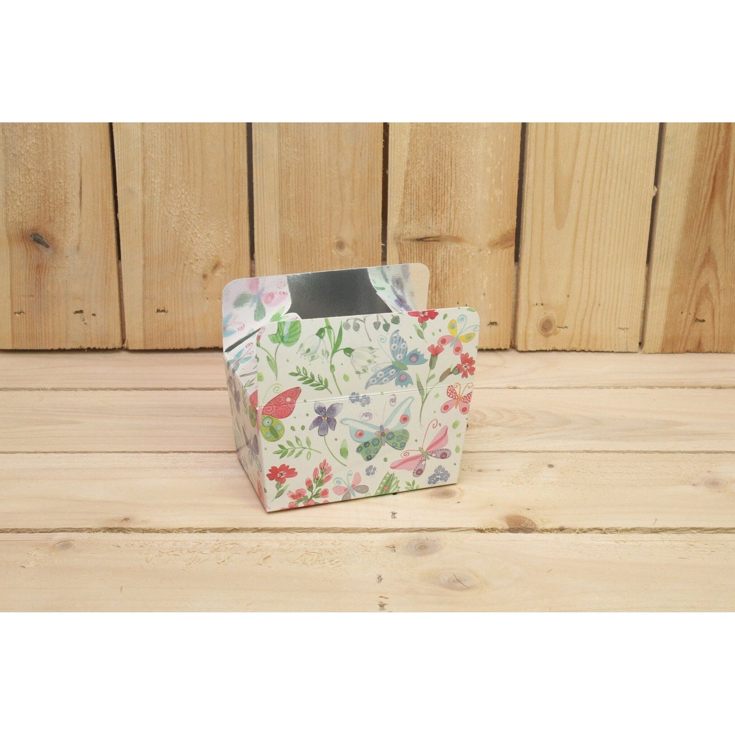 Klika - Bonbon doosjes Chocolade doosje Farfalla LAAG zilver 24 stuks