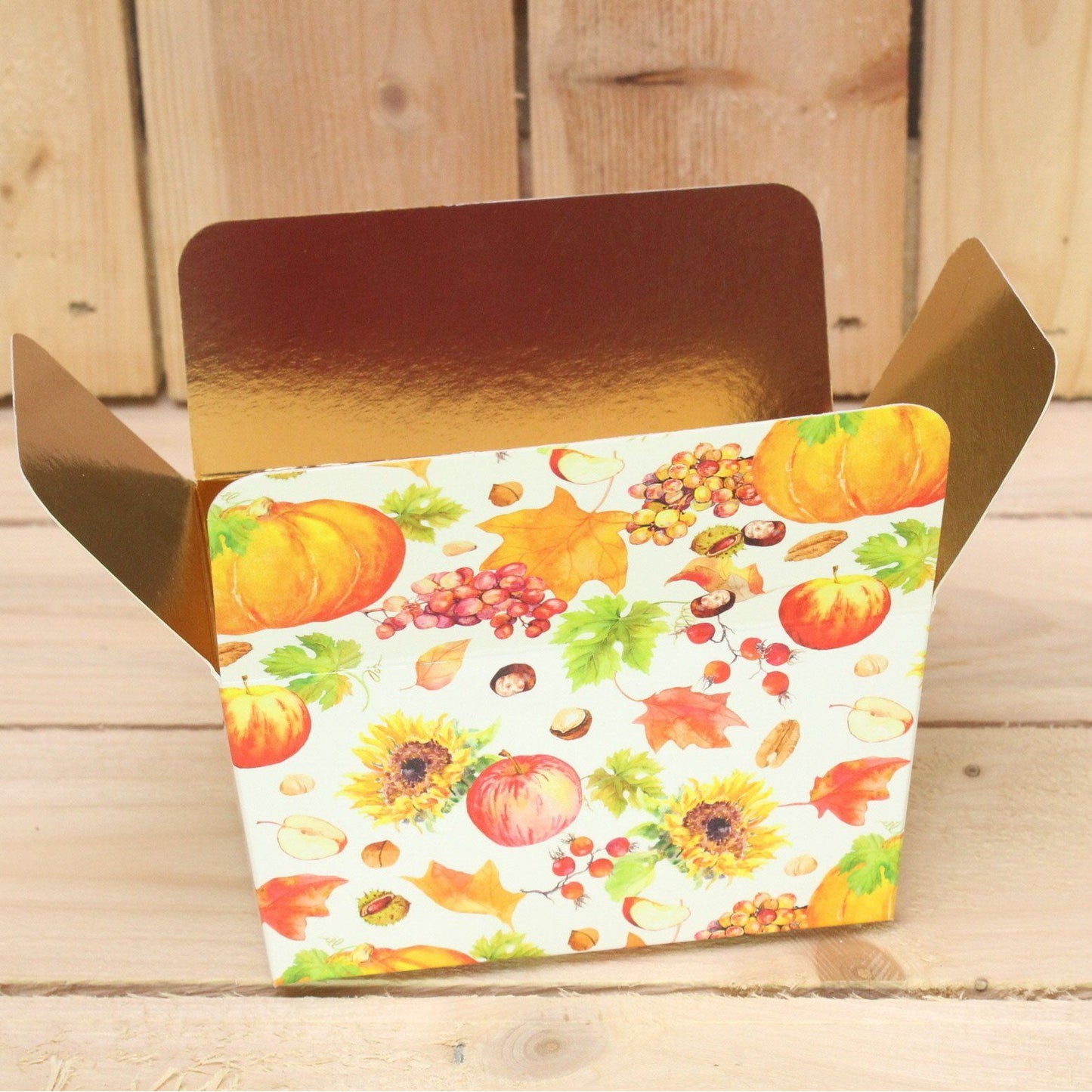 Klika - Bonbon doosjes Chocolade doosje Herfstvrucht LAAG 24 stuks