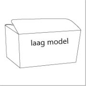 Klika - Bonbon doosjes Chocolade doosje Kerstgroen Tekst 1 stuks