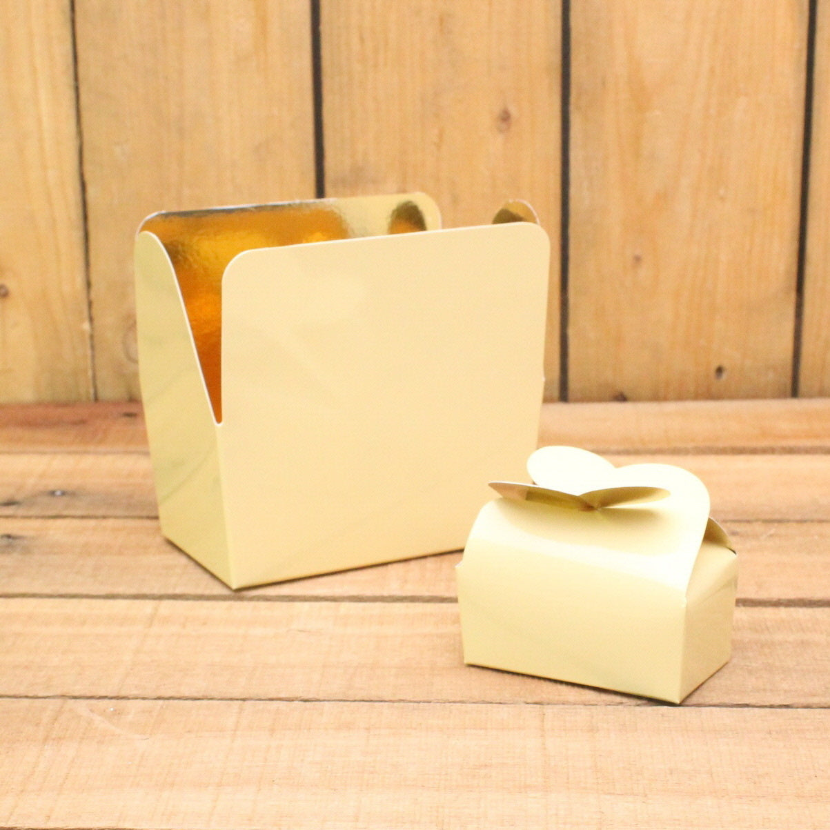 Klika - Bonbon doosjes Chocolade doosje Crème HOOG 48 stuks