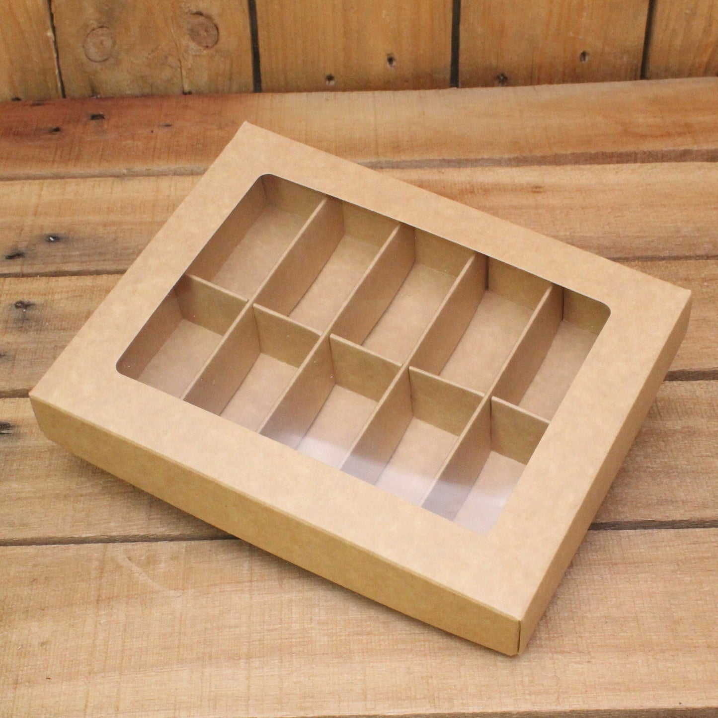 Klika - Bonbon doosjes Chocolade doosje Kraft 24 stuks