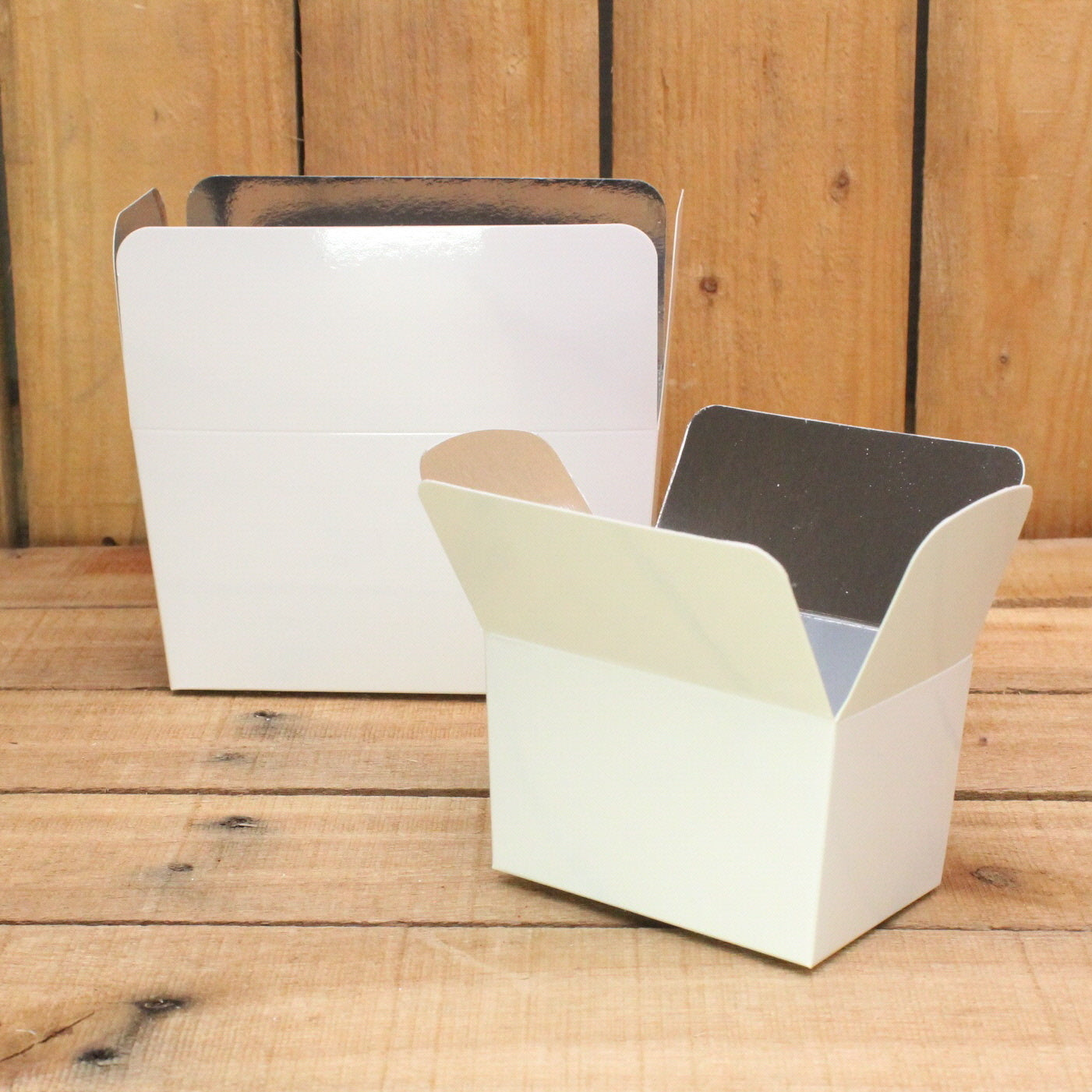 Klika - Bonbon doosjes Chocolade doosje Wit Tekst 1 stuks