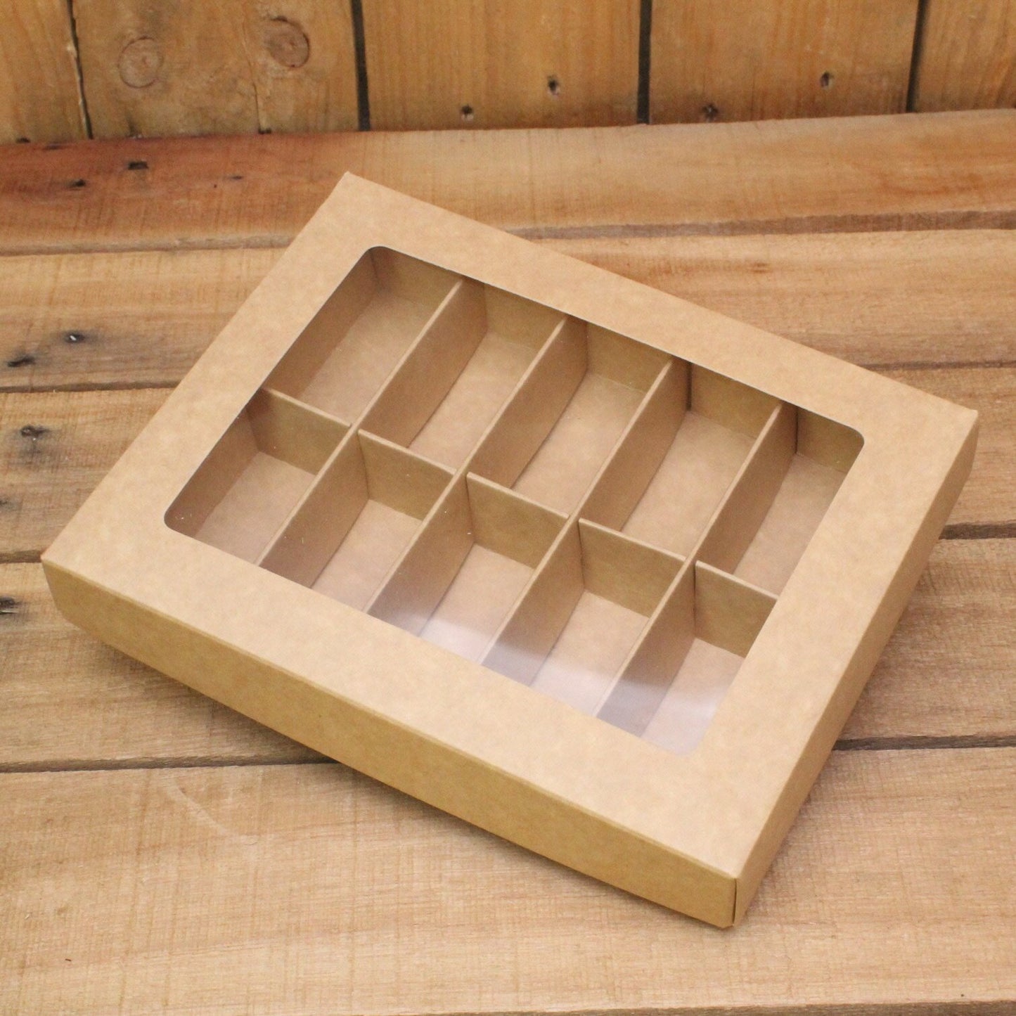 Klika - Bonbon doosjes Chocolade doosje Kraft 24 stuks