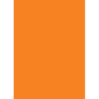 Klika - laser A4 fluoro orange 210x297mm et 3 pièces