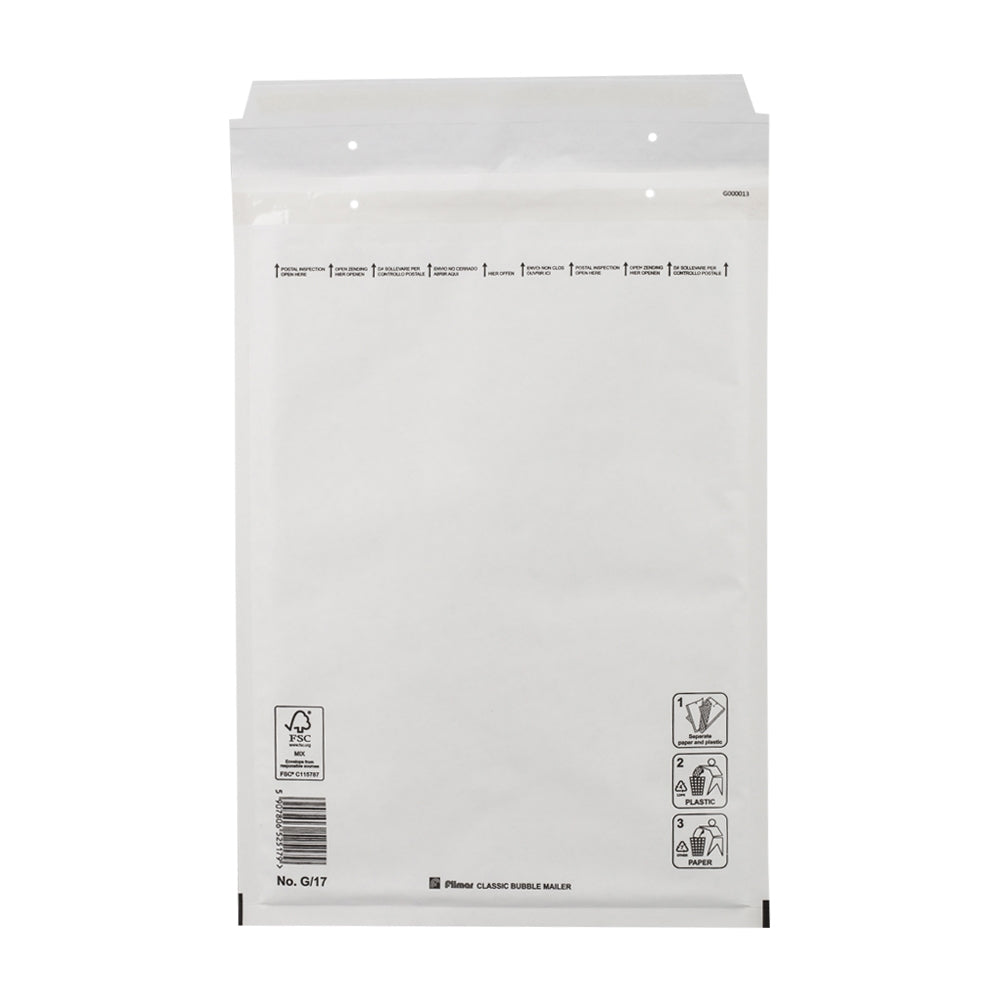 Klika - Luchtkussen enveloppen wit 230 x 340 mm (g/17)