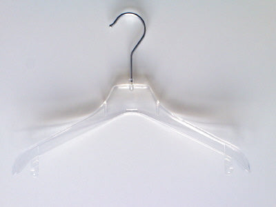 Klika - Cintre transp courbé 44cm 130 pièces