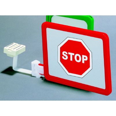 Klika - Etagère balançoire A5 transversale rouge avec aimant