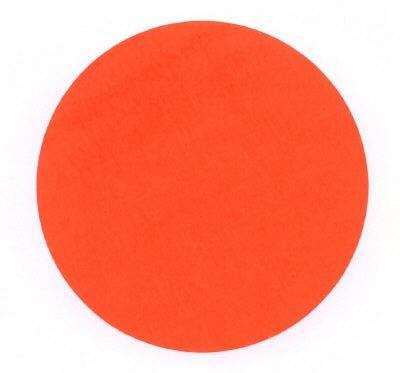 Klika - Etiket 100 mm rond fluor rood 1000 rol