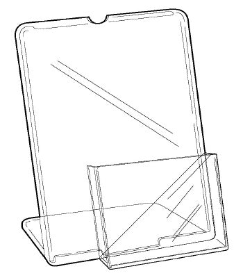 Klika - L-standard A4 avec porte-brochures A5