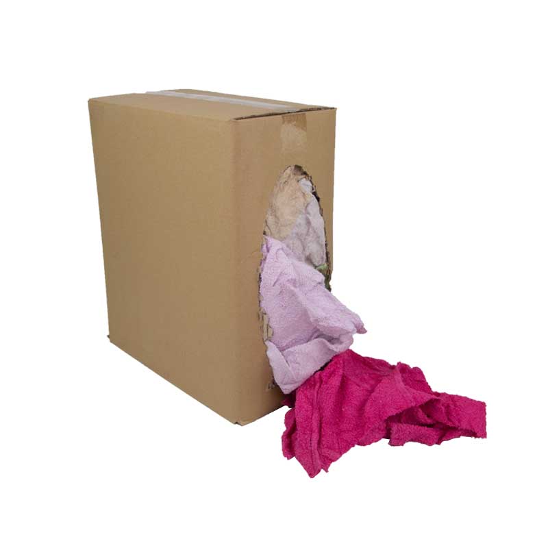 Boso - Chiffons de nettoyage colorés excellent 10 kilogrammes par boîte