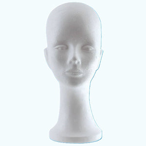 Klika - Weiße Perücke, Kopfhöhe 34 cm, Dame