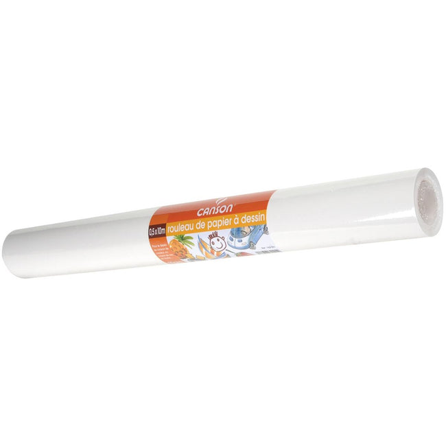 Canson -  tekenpapier, 90 g, ft 50 cm x 5 m, op rol